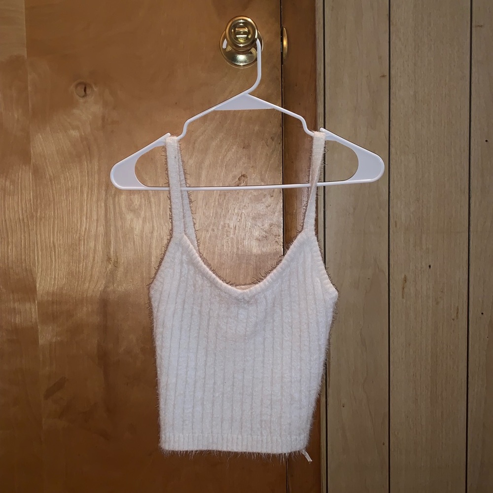 Fuzzy Tank Crop Top
